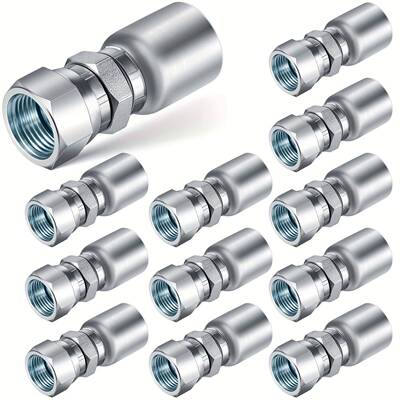 12pcs3/8HoseX3/8Jic37°HydraulicHoseFittings