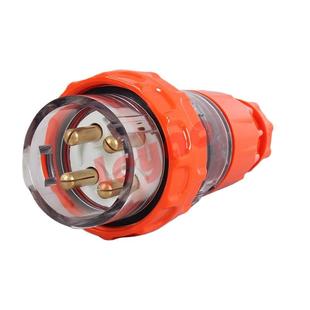 4孔50A澳式 插头澳标花园插头4P50A防水插头IP66插头56P450