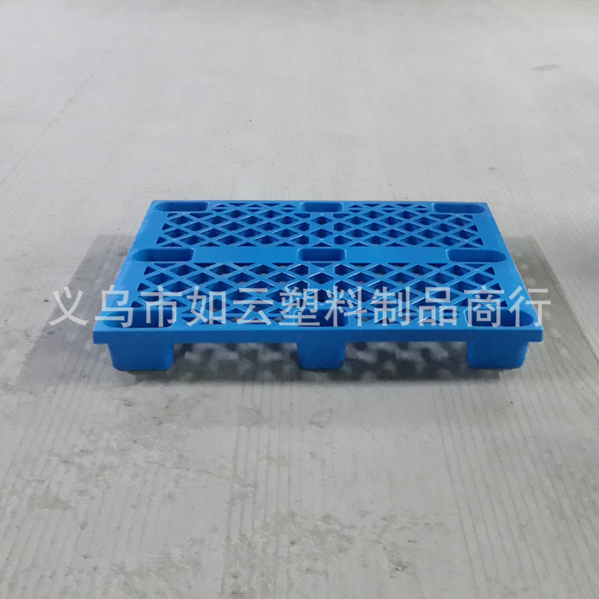 批发供应防潮耐用九脚型蓝色HDPE1208塑料垫仓板卡板仓库垫