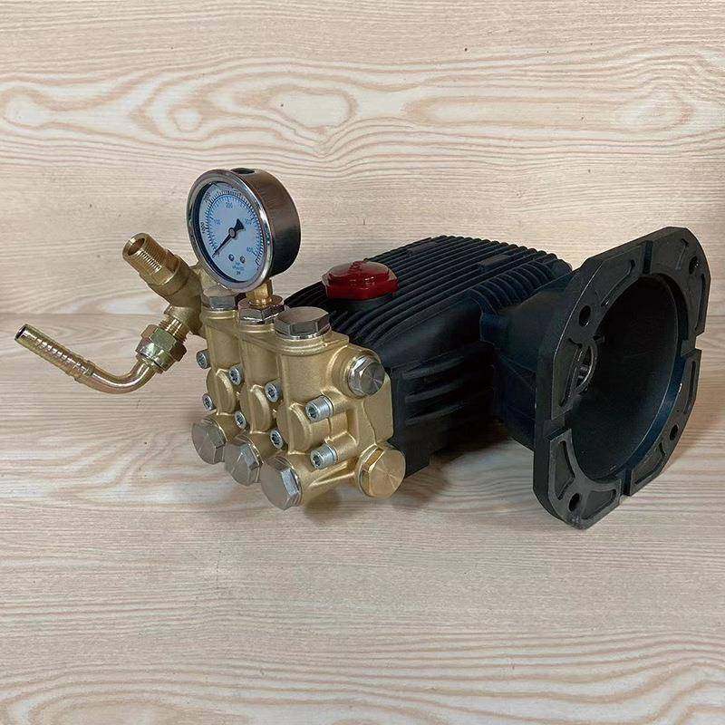年华MP1000高压清洗机配件柱塞泵园林造雾泵大流量28轴洗车机头