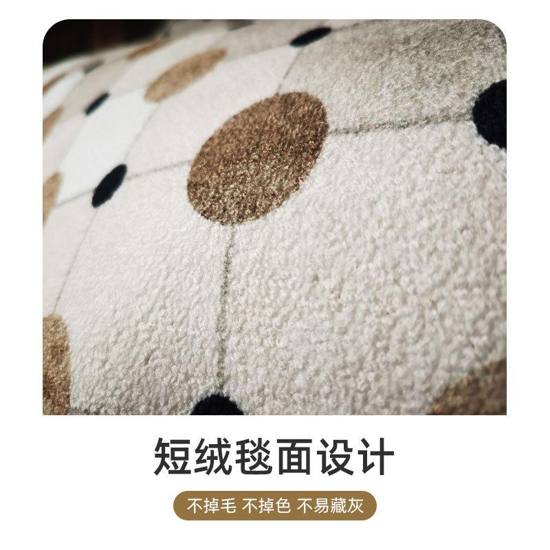 卧室地毯现代简约比利时绒沙发茶几客厅地垫家用床边满铺毯子