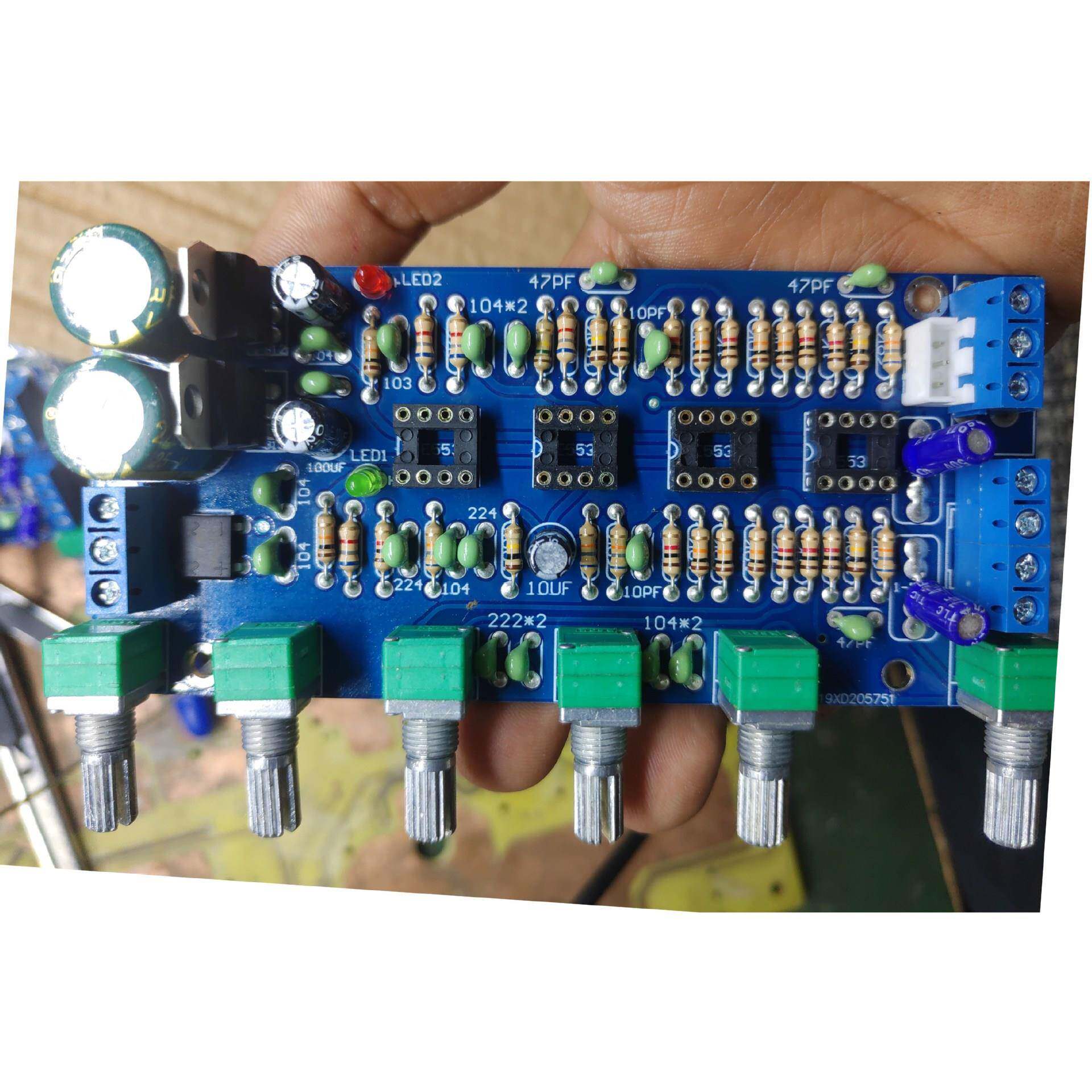 NE5532音调板2.1声道功放前级前置板hifi发烧PCB空板/散件