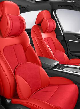 起亚K2K3K3SK4K5凯酷全包翻毛皮专车专用坐垫四季汽车座椅套