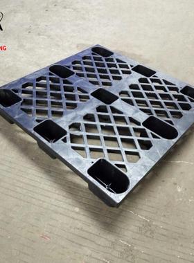 储黑色塑九塑脚卡板料托盘网格胶INA栈板仓库地推仓垫