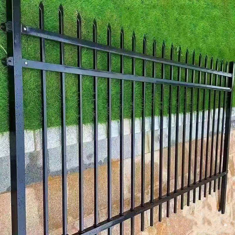 实心铸zthl护栏生铁铁艺围栏区别墅庭院工厂外防攀小户爬锌钢栏铁