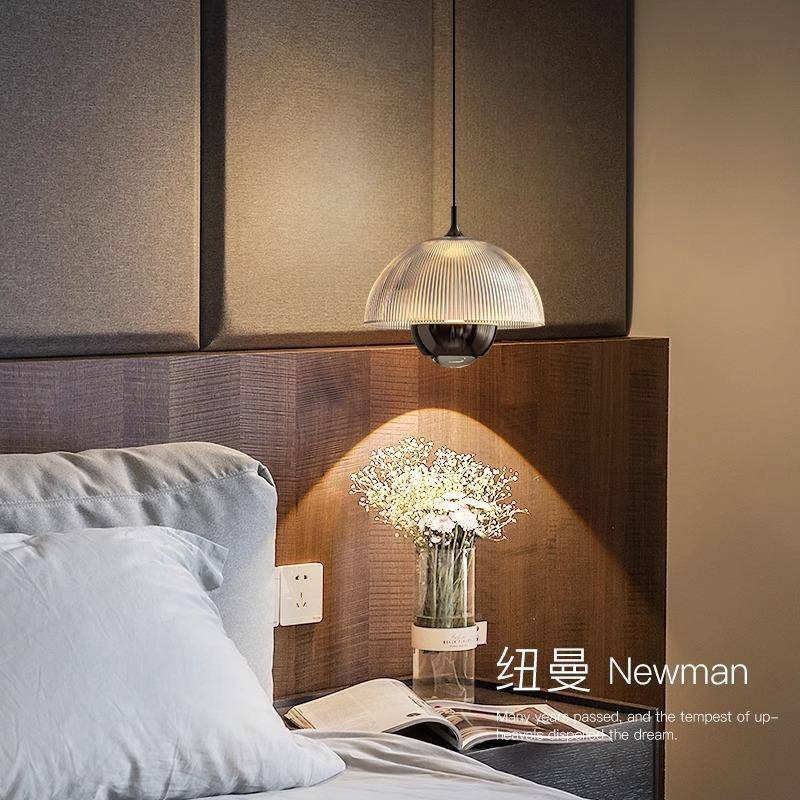 升降花苞床头吊极灯现代简轻奢408高级感全光主间卧室谱房玄关吊
