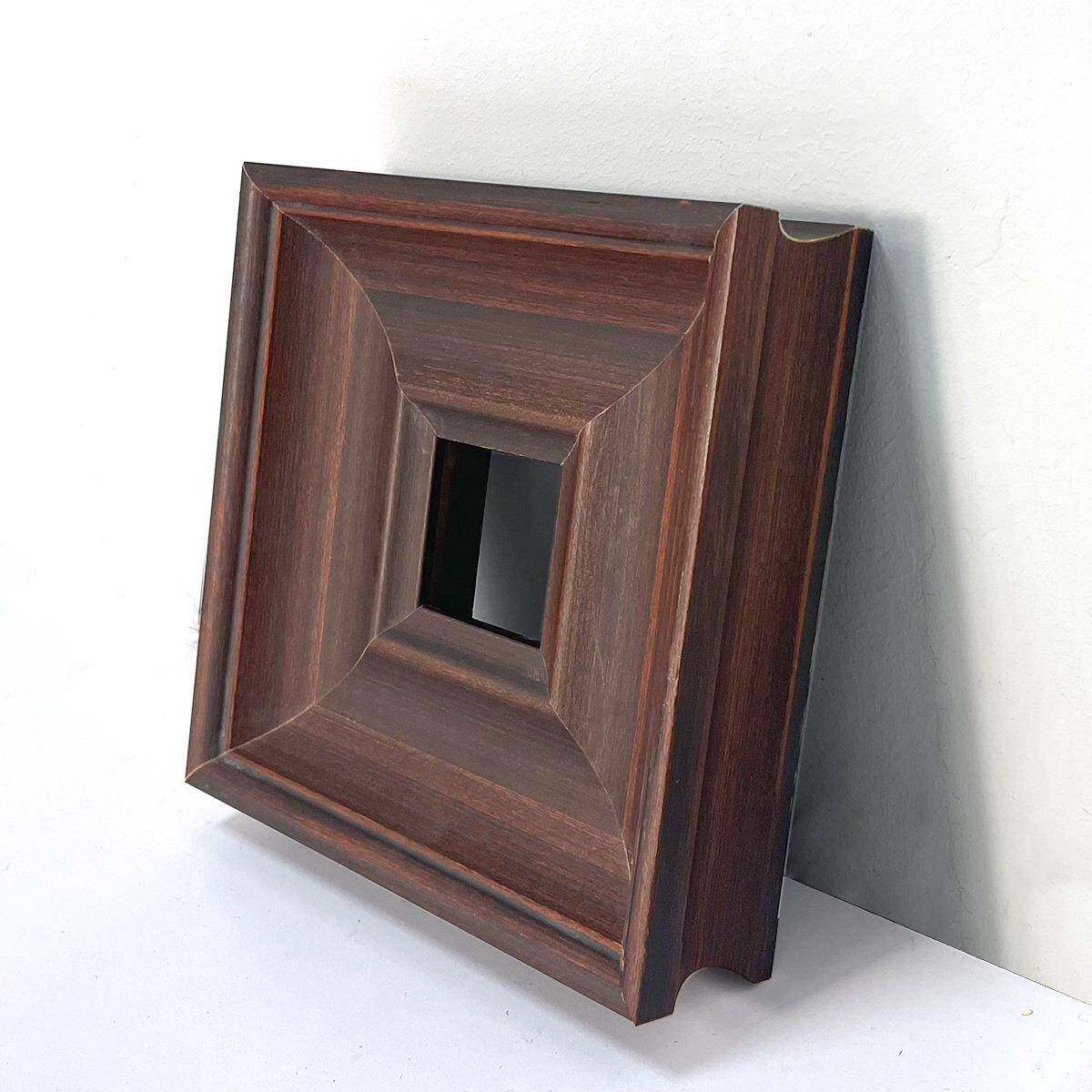 美式现代约正形实木复4715相框古黑色油画装裱框简挂墙素描水彩画