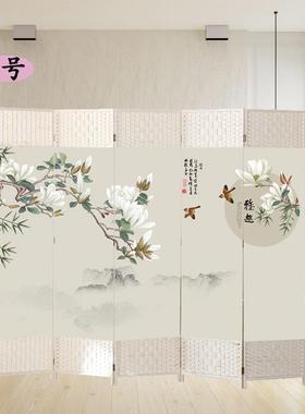 简中式屏风断可移动客厅卧室酒店53589折叠隔玄遮关约现代小户型