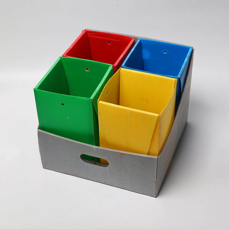 HXO加静强加厚中空转板转箱防电周箱塑胶周箱子中空板周转箱