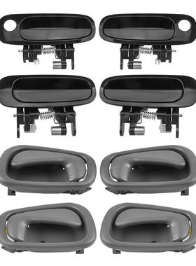 适用8件套丰田卡罗拉98-02款汽车内外把手8只装t69210-02040