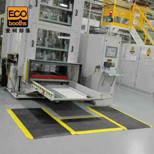 爱柯部落双层耐磨抗疲劳垫PVC警示防护防静电缓冲垫