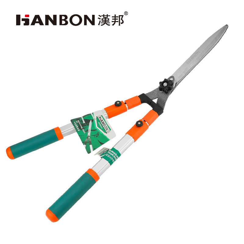 园艺大剪刀果树枝花园草坪修枝剪园林绿化工具绿篱剪篱笆剪修枝篱图片