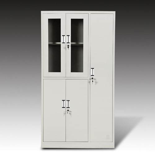 器械更衣柜5门五门文件柜钢制铁皮更衣柜宿舍员工储物柜办公钢柜