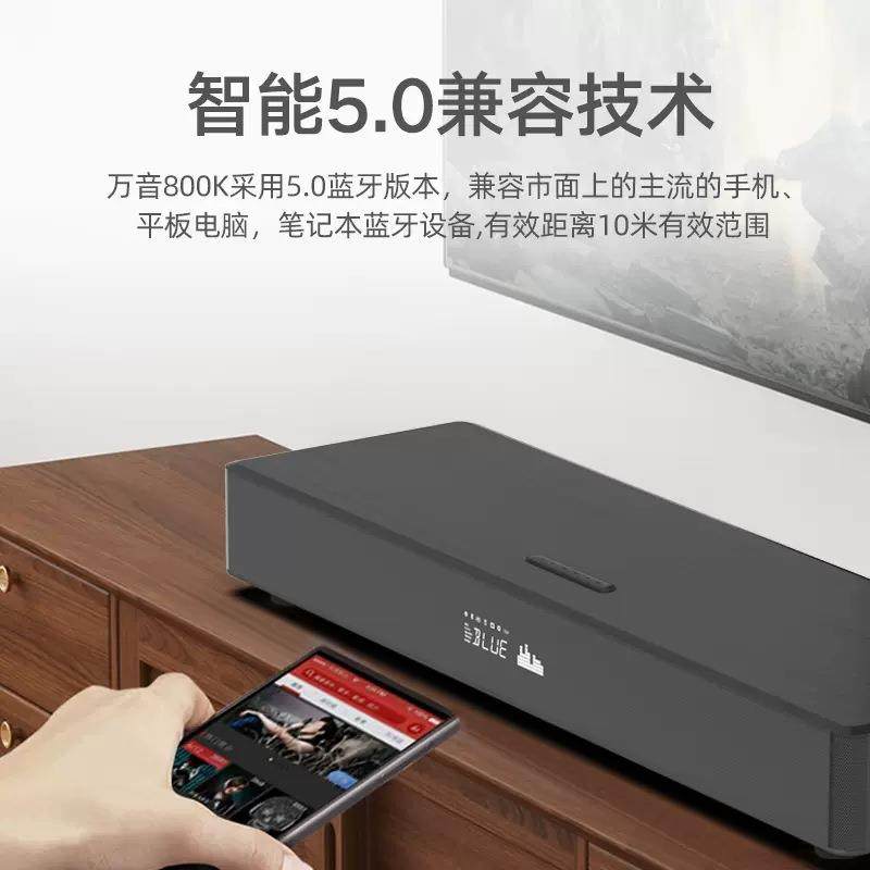 万音800K家庭音响k歌套装一体机无线麦克风家用客厅环绕高端影院