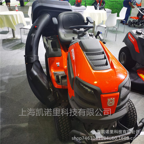 瑞典草坪车TS342TC342侧排后排胡斯华纳坐骑式割草车