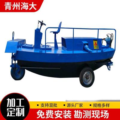 江苏水草粉碎船水葫芦碎草船河道互花米草粉碎船质量可靠现货