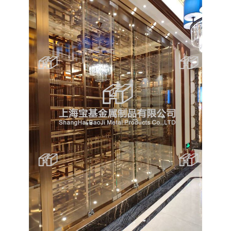 不锈钢装饰装修金属装饰装修铁铜铝装饰装修隔断屏风