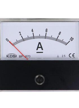 康的斯供应BP-670DC10A直接式指针式直流电流表CE认证电流表