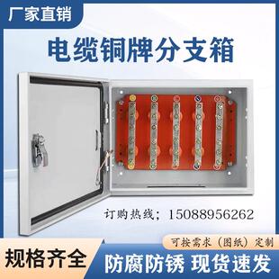 矿物质电缆分支箱铜牌T接箱楼层分流配电箱低压接线端子绝缘箱