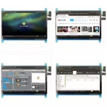树莓派5寸液晶显示模组输入信号HDMI输出接口RGB50pin配容电容屏