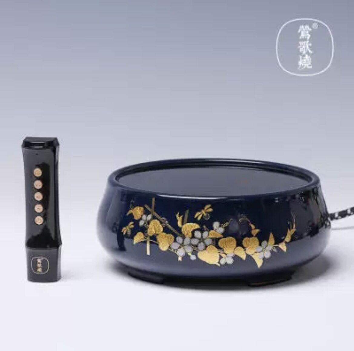 莺歌烧新品电陶炉煮茶器电炉铁壶银壶专用静音烧水炉电热茶炉茶具