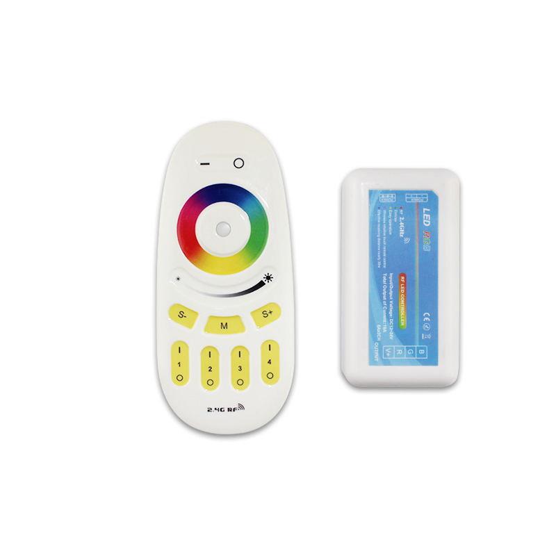 厂家品质保证LED控制器RGB2.4G分组触摸灯带灯条智能控制12-24V