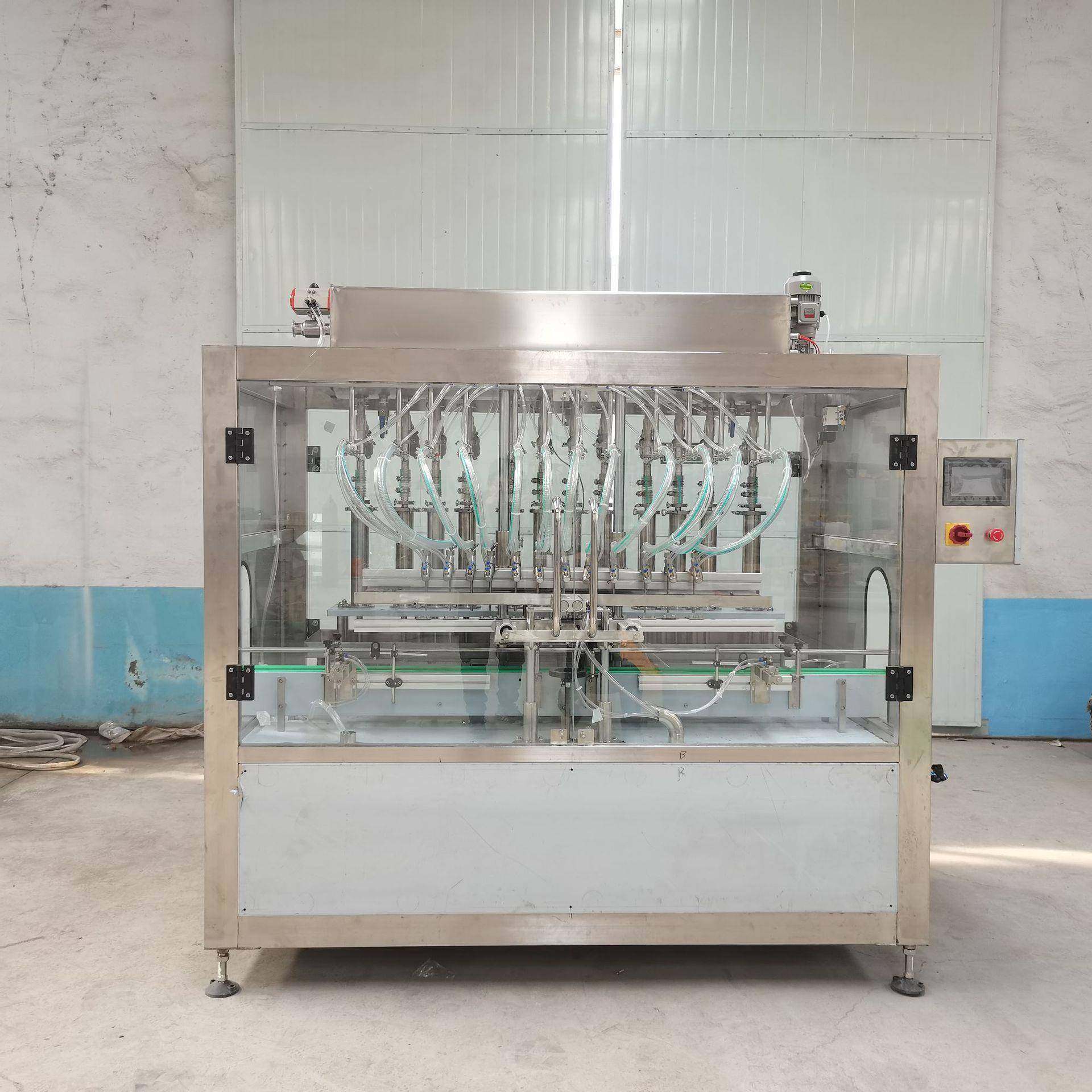 食用油灌装机洗衣液灌装机凝胶洗手液酱料粘稠液体伺服柱塞灌装机