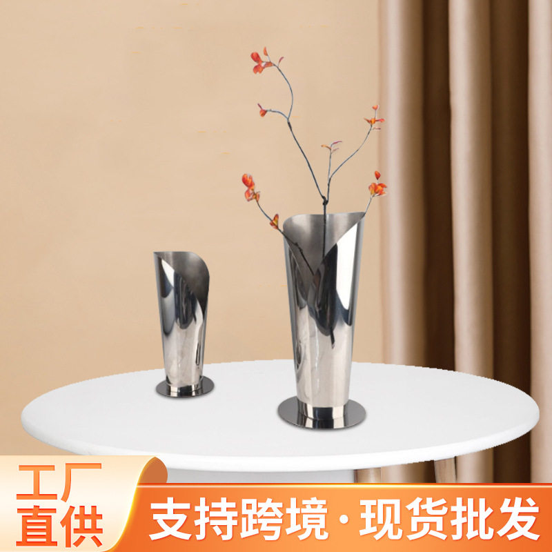 批发销售火炬花器摆件插花器摆件样板房客房售楼处客厅桌面软装饰
