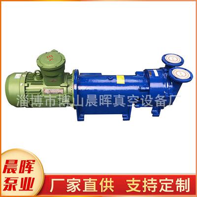 2BV6131不锈钢真空泵双级水环式真空泵化工行业耐酸碱