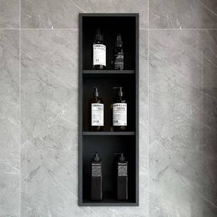 卫生间不锈钢壁龛壁柜立灿不锈钢卫生间浴室金属嵌入式收纳架