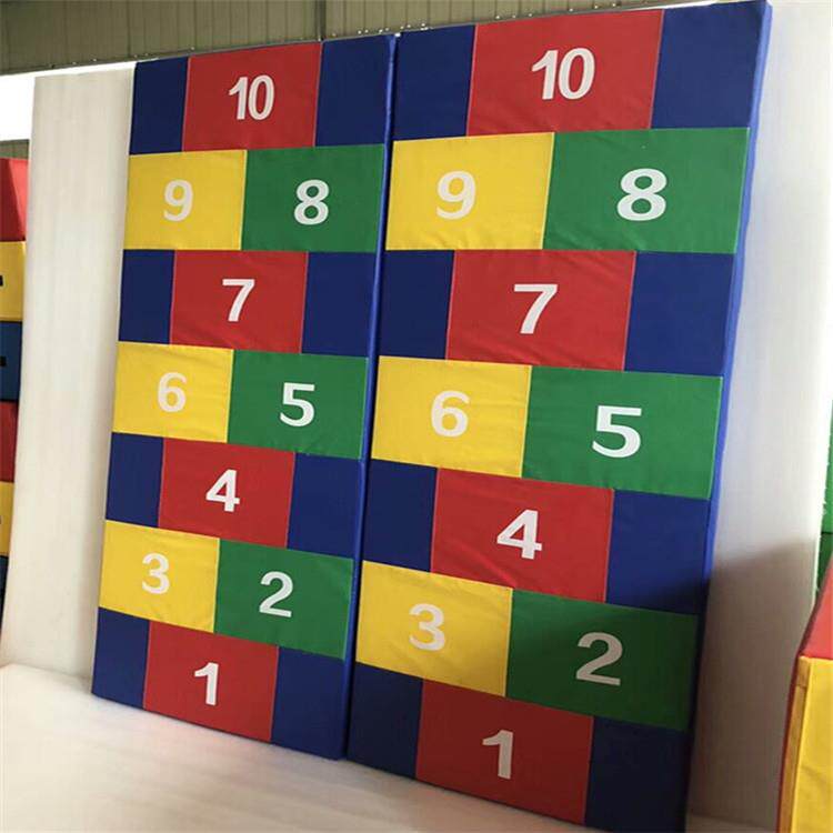 儿童数字地垫爬爬垫体操垫软体早教亲子园数字字母跳垫