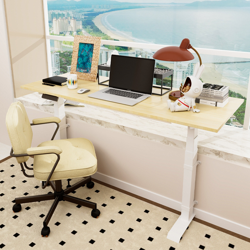 伟博德美PC01飘窗电动升降桌腿双电机三节桌架升降支架桌腿办公桌