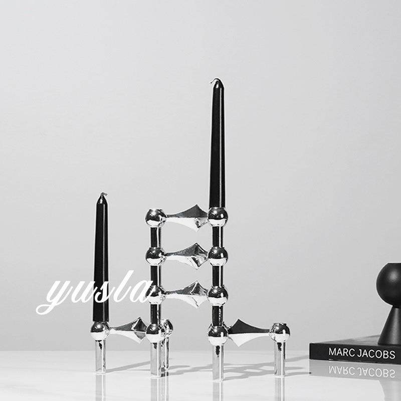 爆款简约法式烛台玄关柜客厅桌面售楼部酒店餐厅民宿摆件软装,收纳整理,烫衣板及配件,淘宝优惠券,粉丝福利购,淘宝优惠卷