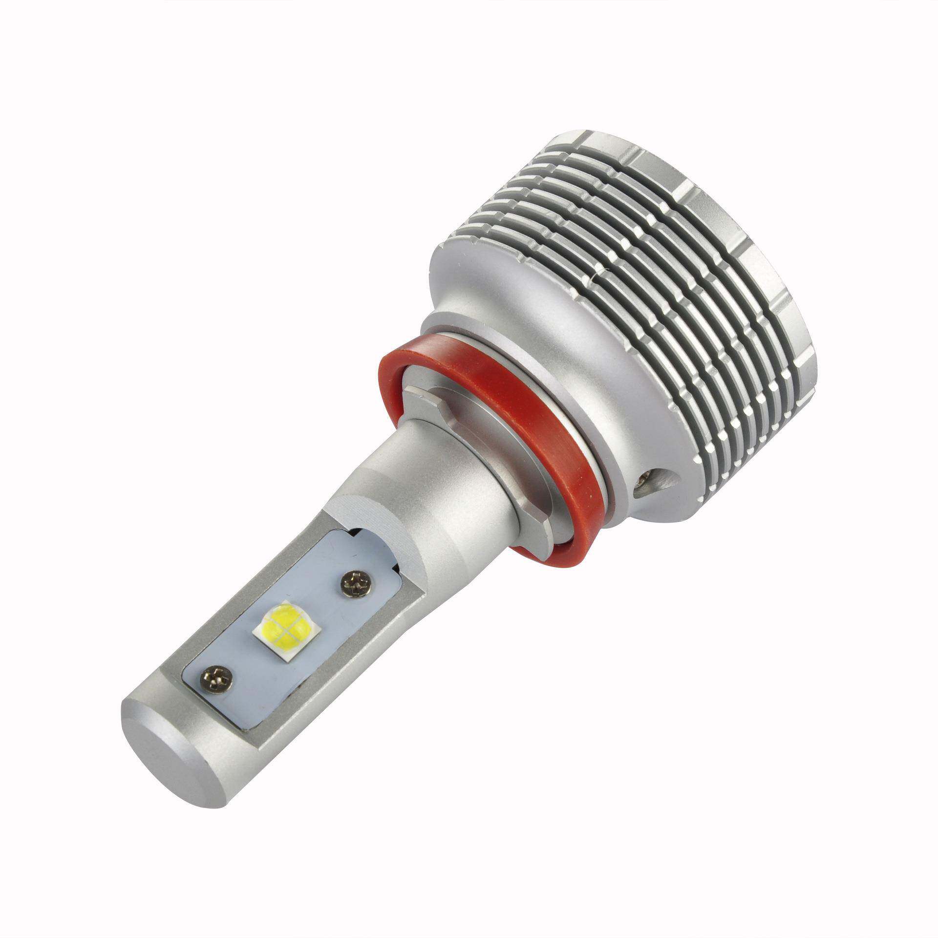 一体化LED前大灯H8H9H11H16汽车灯泡ED汽车灯LED汽车大灯