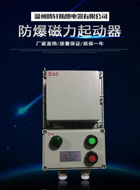 防爆磁力起动器10A20A25A32A40A60A80A100A防爆磁力启动器现货