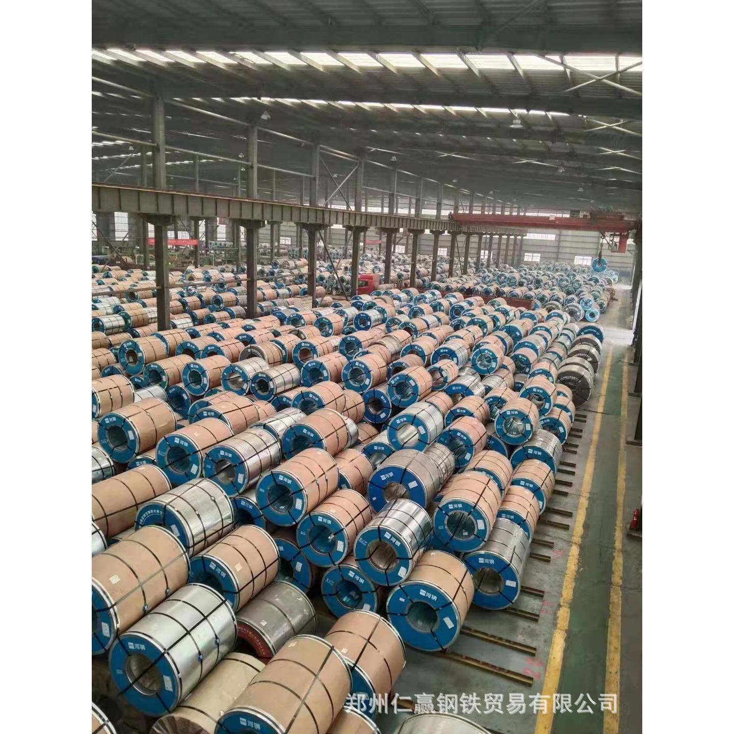 邯钢镀锌钢板镀锌卷板开平业务切割加工通风管道