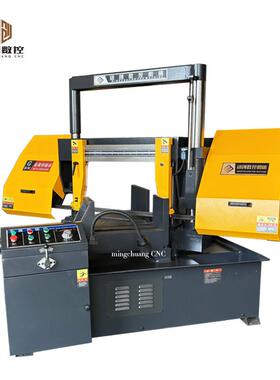 角度锯床GB4240x转角度金属带锯床任意角度锯卧式龙门大型锯床