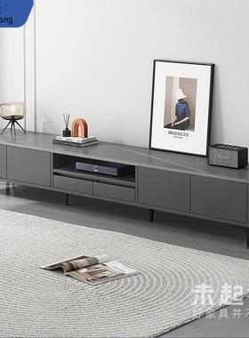 #轻奢感大气1.4/1.6/1.8/2米长灰色电视柜长条地柜MS2705人造包邮