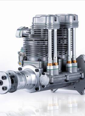 NGH航模发动机GF60i2四冲程直列双缸汽油发动机引擎