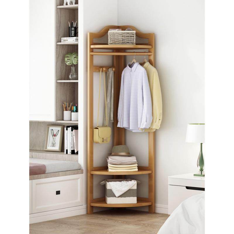 转角衣帽架落地卧室客厅网红小型拐墙角北欧床头边衣服实木置物架,农用物资,其他肥料,淘宝优惠券,粉丝福利购,淘宝优惠卷
