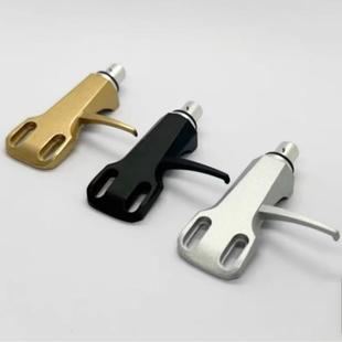 黑胶唱机唱头盖含四色连接线动磁唱机唱头支架彩盒包装唱头架唱架