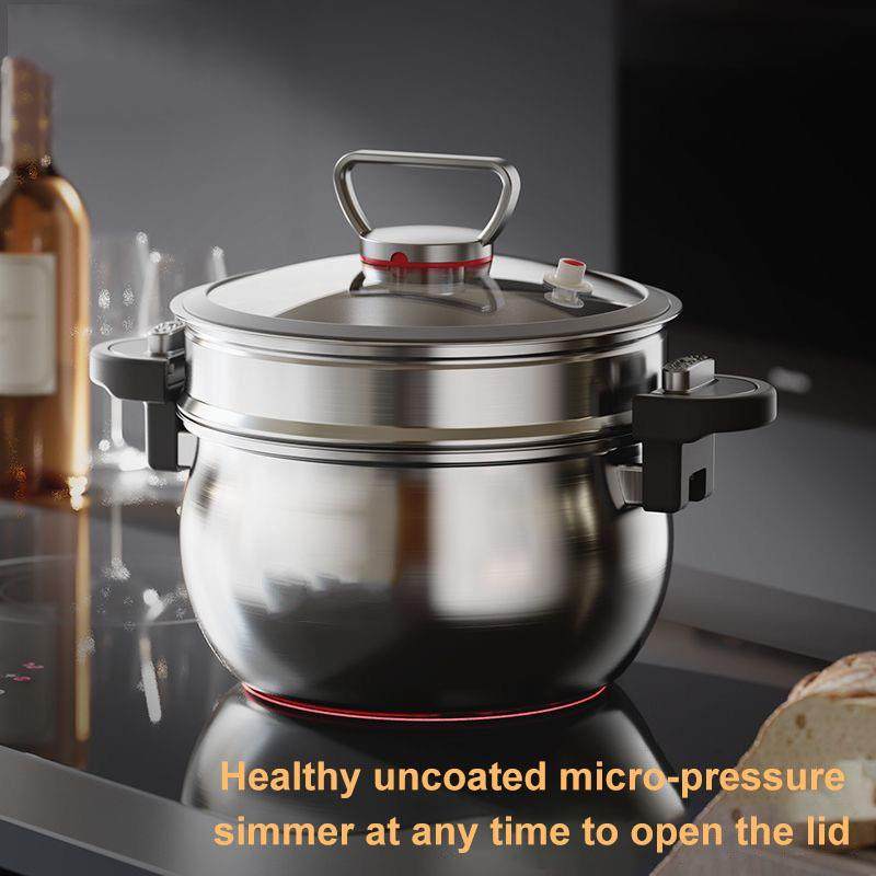 家用大容量加厚防爆压力锅灶具通用蒸煮一体不锈钢微压锅双耳汤锅,农用物资,其他肥料,淘宝优惠券,粉丝福利购,淘宝优惠卷