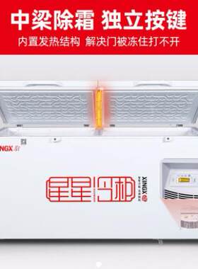 HT星星单温晶钻冷柜BC——518G