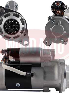 M009T62371起动机马达181100-4322起动机马达五十铃6SD1起动机