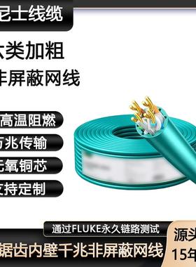 plenum CAT6万兆6类家装高速纯铜poe网线超六类非屏蔽加粗网线