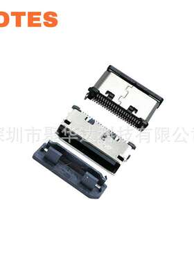 LOTES SFF-8611 直立式母座-OCuLink 4X 42PIN 180度 808004995