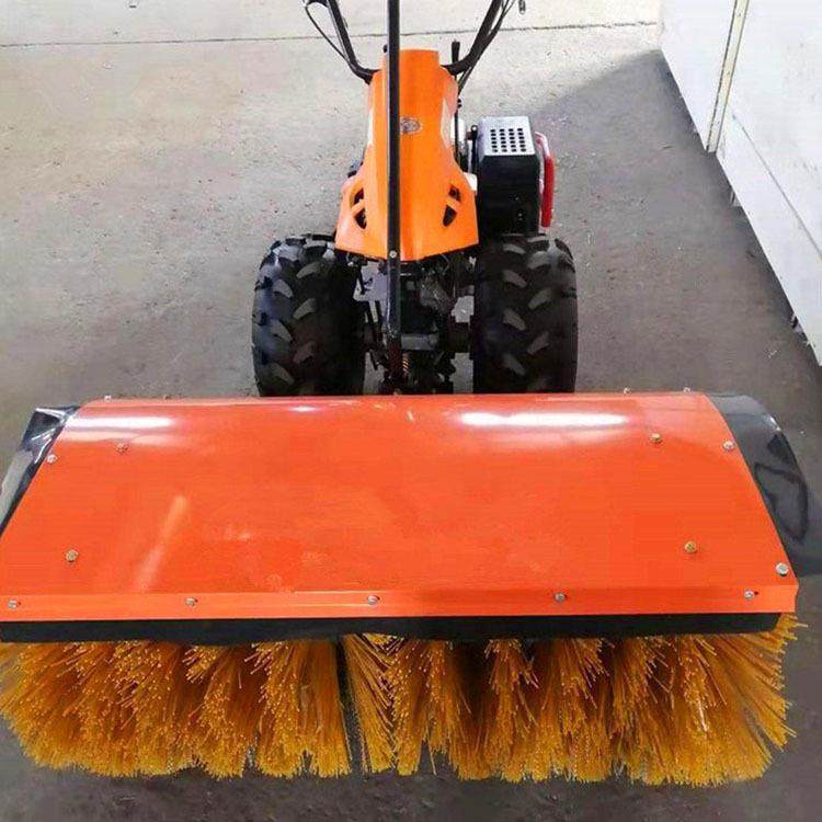 轮胎式电动铲雪车公路广场除雪机推土车小型迷你积雪清理机