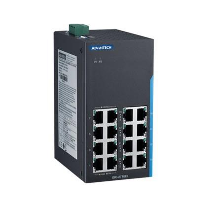 EKI-2716 研华 非网管型工业以太网交换机