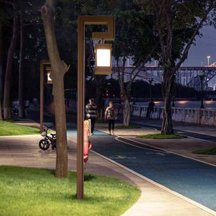 公园装饰灯新中式高杆灯户外景观灯室外防水路灯景区小区民宿灯