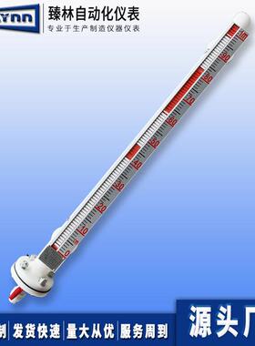 磁翻板液位计PP磁性液位计PTFE防腐磁翻柱液位计智能远传带开关量